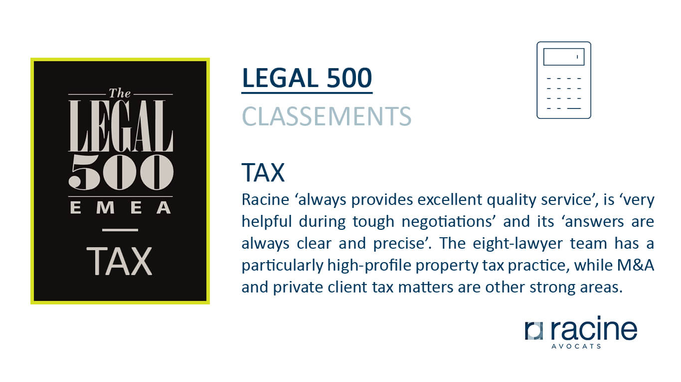 legal 500 - Tax - Racine