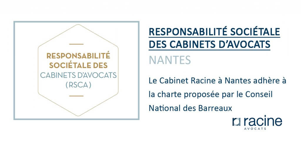 Responsabilité Sociétale des Cabinets d’Avocats Nantes